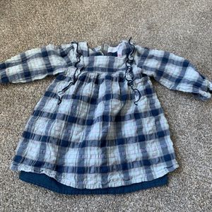 Zara plaid dress 12-18 mo NWOT